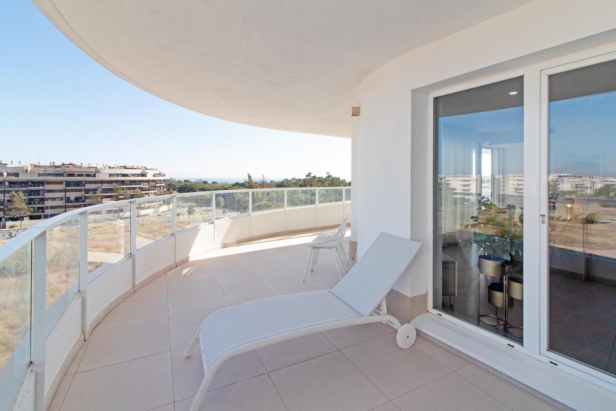 Global Properties, Moderno Apartamento Con Gran Terraza Y Vistas Al Mar Canet d'En Berenguer Exteriér fotografie