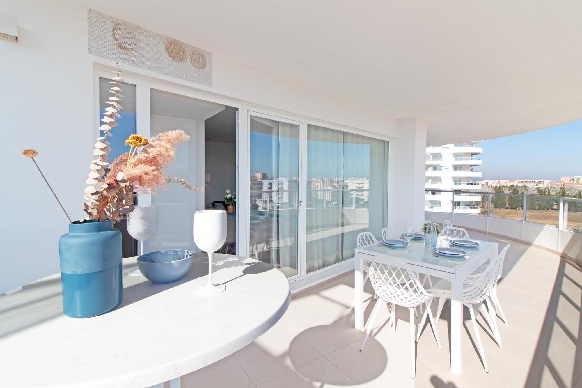 Global Properties, Moderno Apartamento Con Gran Terraza Y Vistas Al Mar Canet d'En Berenguer Exteriér fotografie